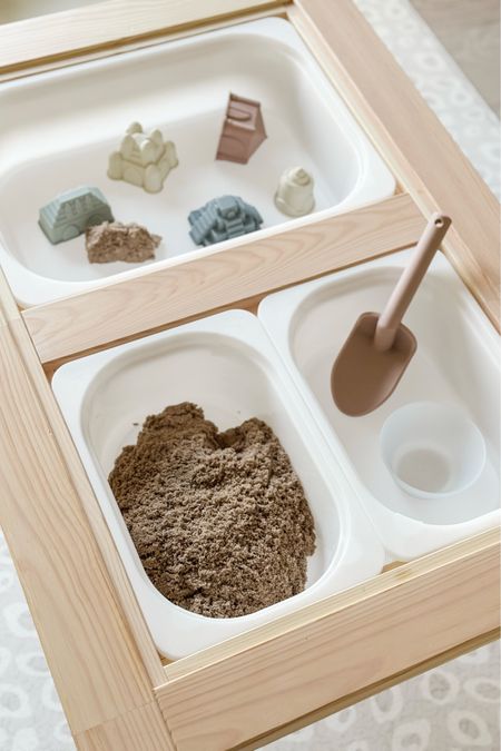 We keep finding more and more uses for our IKEA Flisat sensory table! This sand situation was such a hit. We’ve reimagined it so many ways and it never ceases to hold our #LTKtoddler ‘s attention — highly recommend! 

#LTKkids