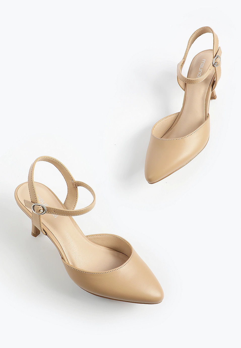SuperCush Closed Toe Kitten Heel | Maurices