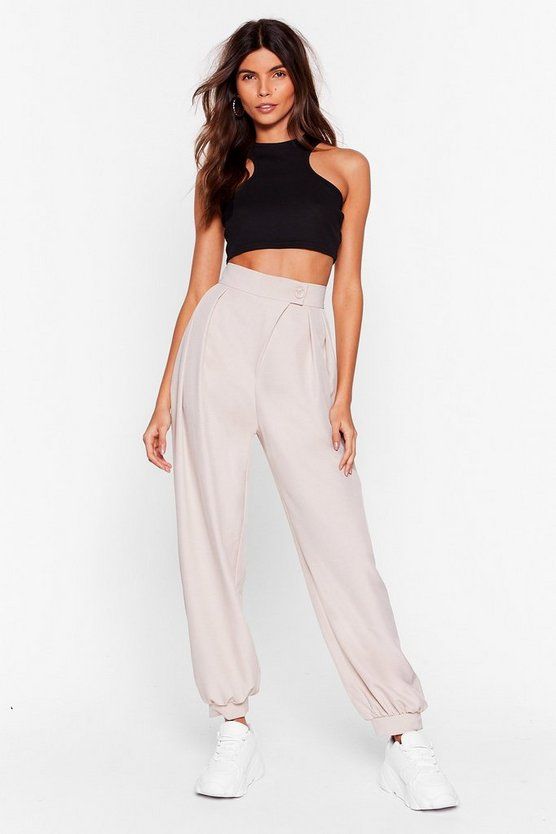 Tailor It How It Is High-Waisted Pants | NastyGal (US & CA)