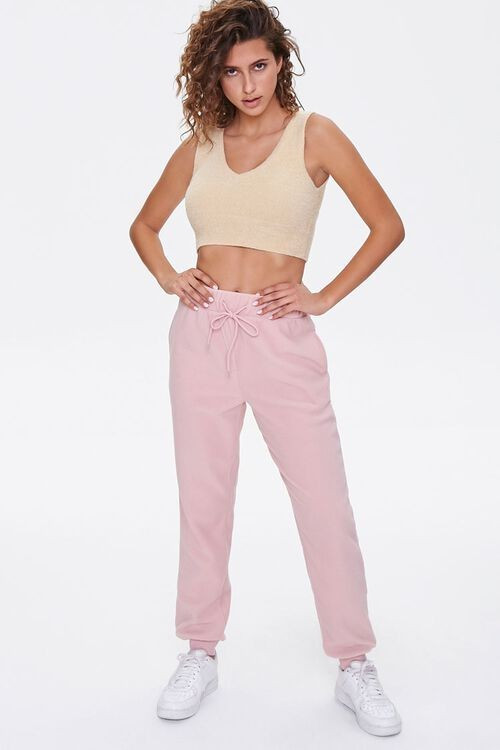 Fleece Drawstring Joggers | Forever 21 (US)