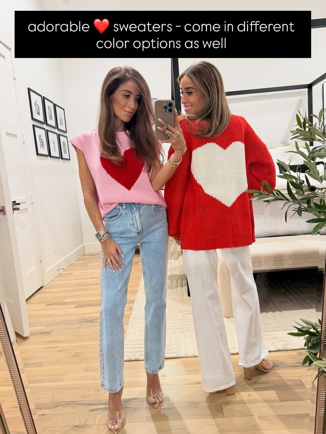 Valentine’s Day and galentine’s day sweaters 

#LTKPetite #LTKValentine