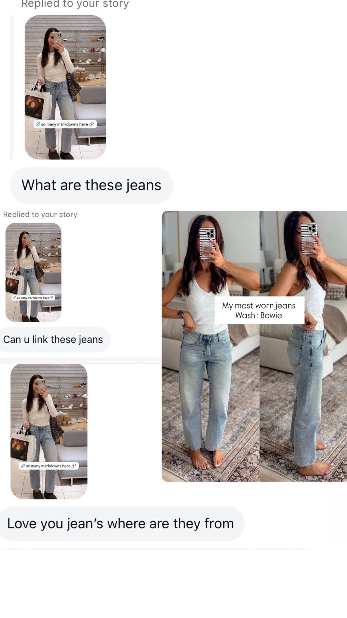 My most worn jeans. Found them back in stock.

#LTKgrwm #LTKootd #LTKOver40