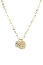 The Adventurer Double Coin Necklace | Ettika