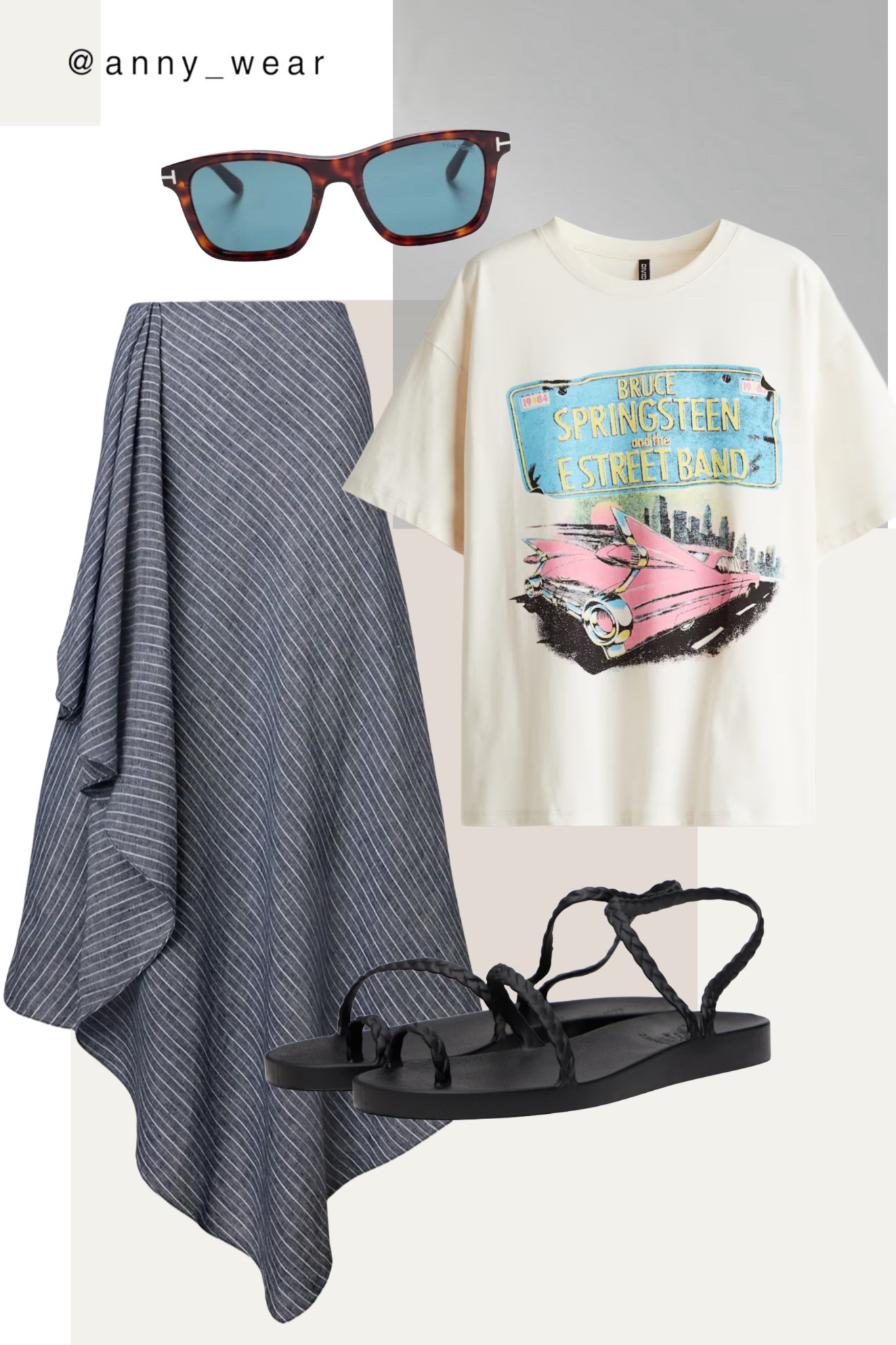 Summer outfit 

White tee
Black sandals 
Blue midi skirt 
Stripe maxi skirt 
Designer sunglasses 
TOM FORD sunglasses 
Ancient Greek Sandals
Stripe Handkerchief skirt
Oversized Printed T-Shirt
Skirt outfit summer skirt outfit skirt set matching sets skirt ant top set suit skirt and boots skort outfit skirt with tights flared skirt maxi skirt midi skirt mini skirt pleated leather skirt leather skirt sequin skirt pencil skirt black skirt outfit long skirt long black skirt satin skirt outfit mini skirt outfit silk skirt outfit sweater skirt outfit sequin skirt outfit midi skirt outfit tshirt white t shirt oversized t shirt white tshirt graphic t shirt oversized tshirt strapless top t shirt crop top tees womens tees womens graphic tees graphic t shirt graphic tee graphic tee outfit graphic tshirt oversized graphic tee 4th of July dress blue  4th of July outfit women  best dresses  casual dress cocktail dress  cruise summer wedding guest dress  date night outfits  dress wedding guest  dresses wedding guest easter dress  event dress  fashion casual  fashion finds  fashion going outfit  fashion summer  fashion vacation  finds clothes  formal wedding guest dress  going out outfits  resort dress  resort dresses  resort outfits resort wear  resort wear 2025  summer dress  summer dress 2025  summer dress red  summer dress summer summer fashion  summer fashion finds summer wedding guest dress  vacation fashion  vacation finds  Zara dress Mango outfits sunday brunch going out outfits photoshoot outfits dinner date outfit ssense work party outfit zara outfits paris outfit casual wardrobe europe outfits saks 5th avenue new york outfits city street styles new york city ltku over 40 capsule wardrobe popular today summer looks city outfits Abercrombie outfits casual spring outfit classy casual everyday necklace Fourth of July outfits

#LTKstyletip #LTKover40 #LTKfindsunder50 #LTKSeasonal

#LTKWorkwear #LTKSummerEdit #LTKSaleAlert