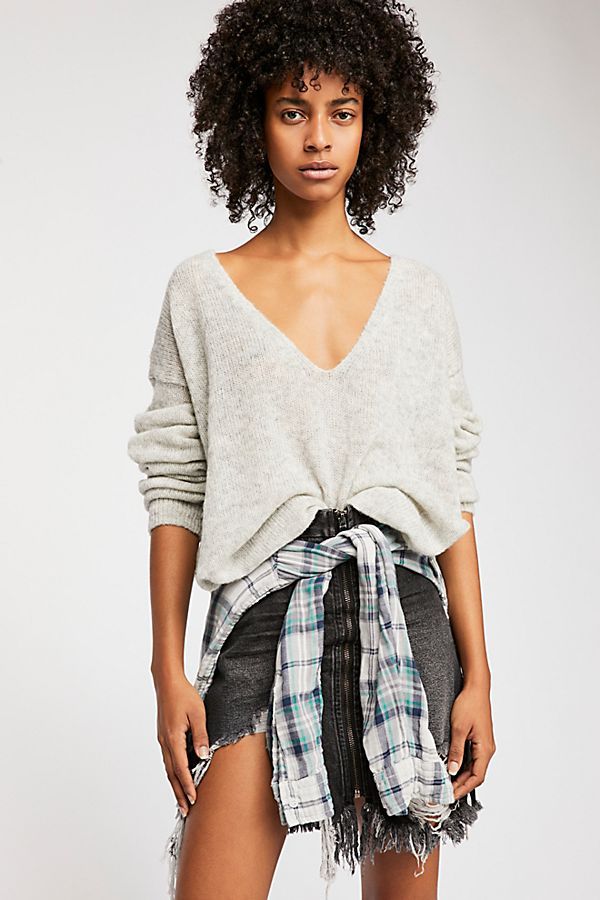 About Love V-Neck Sweater | Free People (Global - UK&FR Excluded)