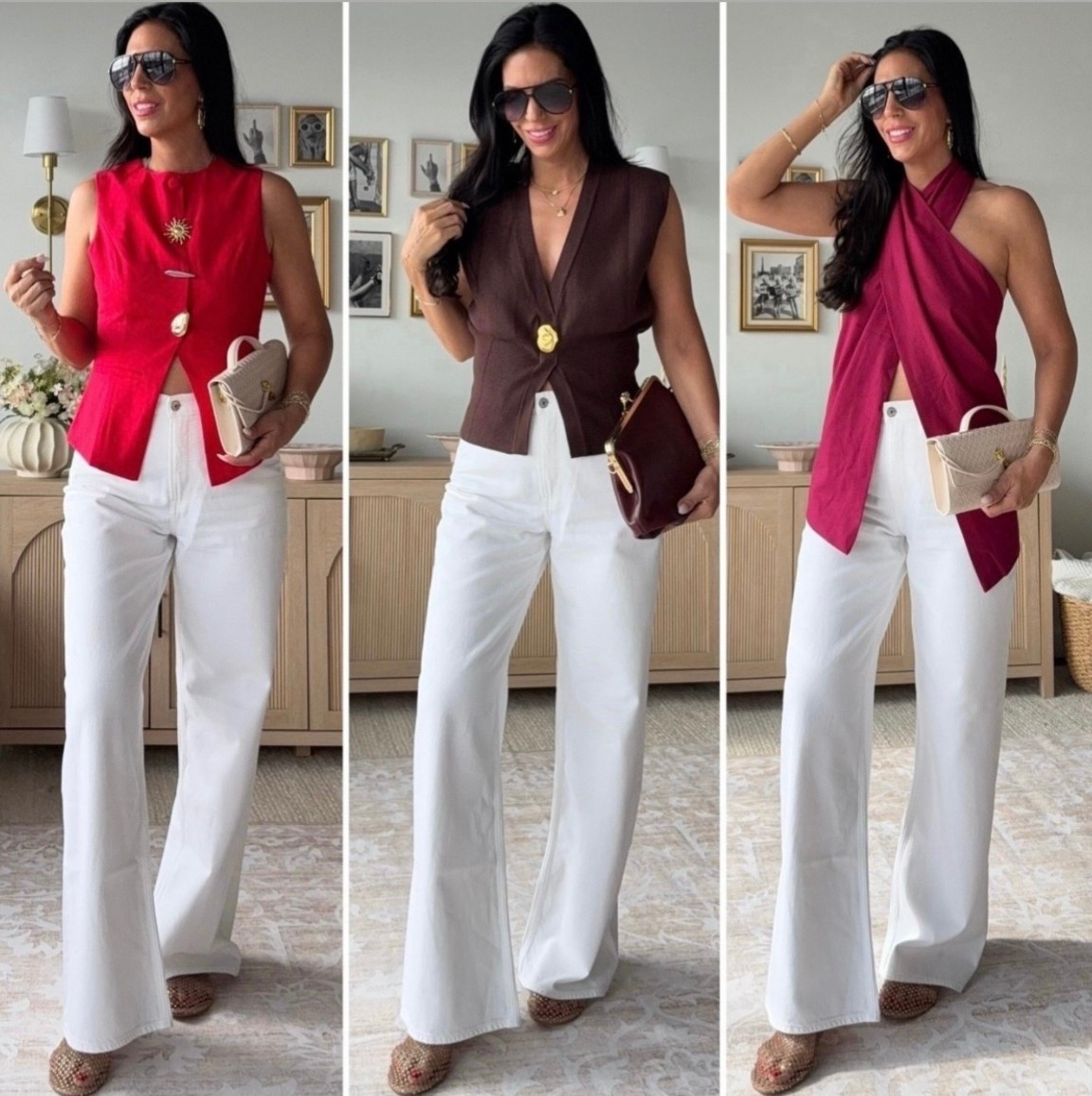 Denim: LTKAF

These tops are everything. Very tts and comes in  a ton of colors. The button details are stunning! 
Small tops
Jeans are a 27 long 

#LTKU #LTKFindsUnder50 #LTKSaleAlert