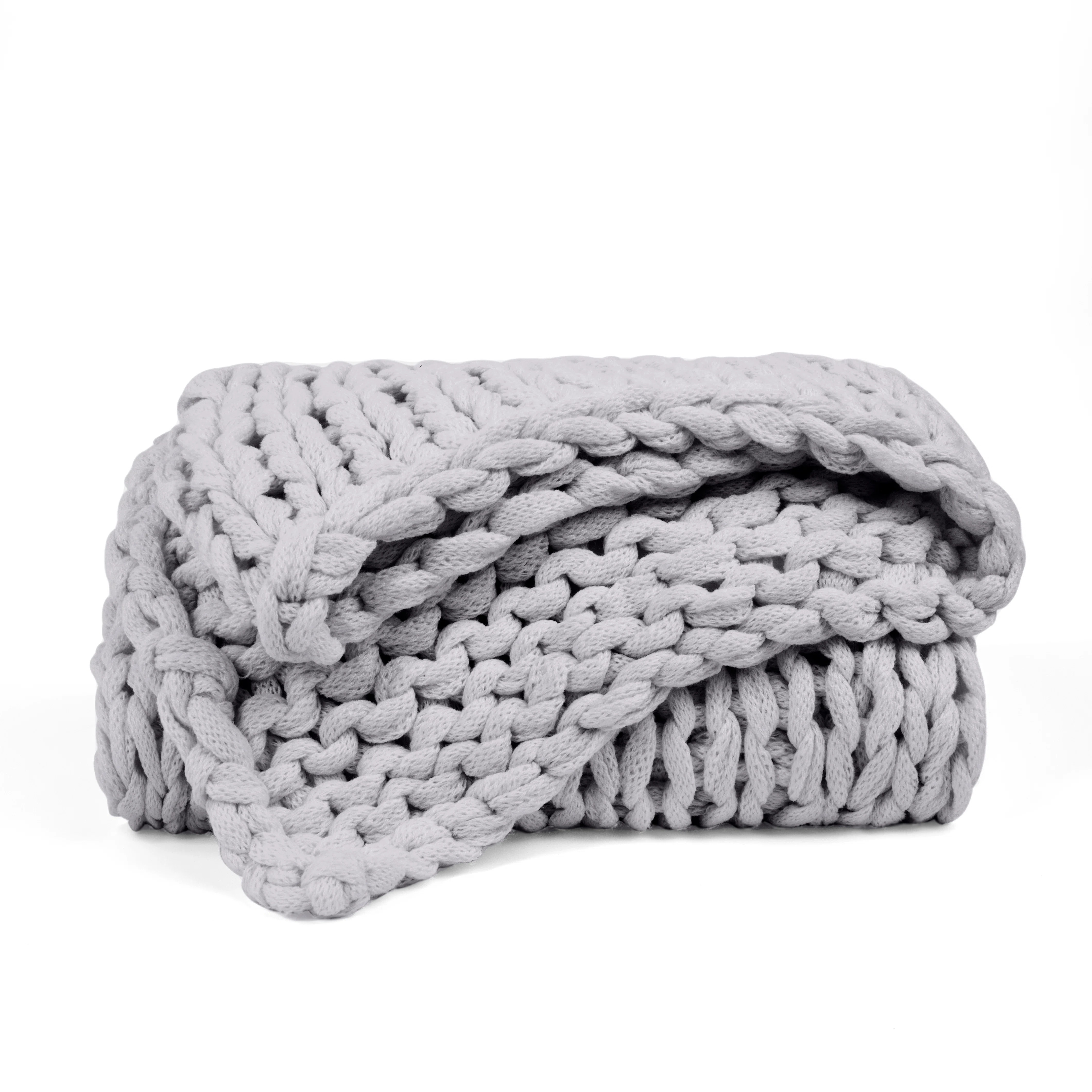 Handmade Chunky Knit Throw Blanket | Wayfair North America