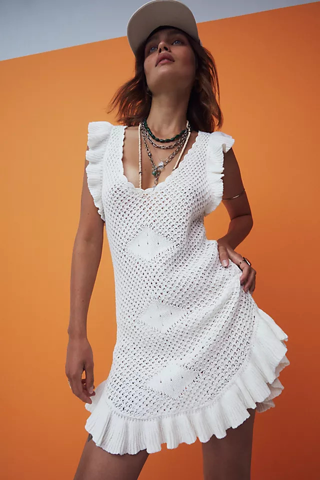 Mykonos Fauxchet Sweater Mini | Free People (Global - UK&FR Excluded)