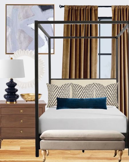 Bedroom Inspo *~ love these velvet accents! Bedroom Inspo, target, target home, Amazon, Amazon home, Amazon must haves, Etsy, West elm, wayfair, bedroom, guest room, primary room, upholstered bed, print pillows, throw pillows, velvet pillows, velvet chair, accent chair, nightstand, round mirror, table lamp, Etsy art, neutral art, accessories, budget friendly decor, look for less



#LTKstyletip #LTKhome #LTKsalealert