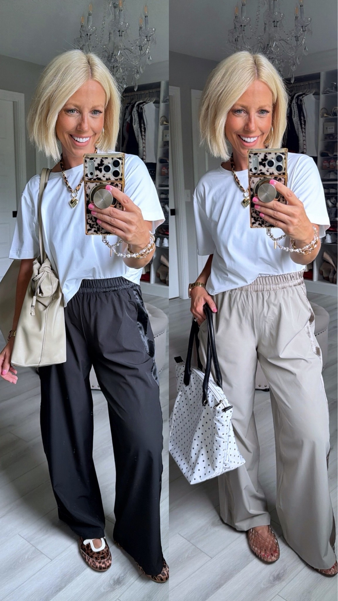 Grab these pants for only $14 right now!!! I’m wearing size small! @Walmart