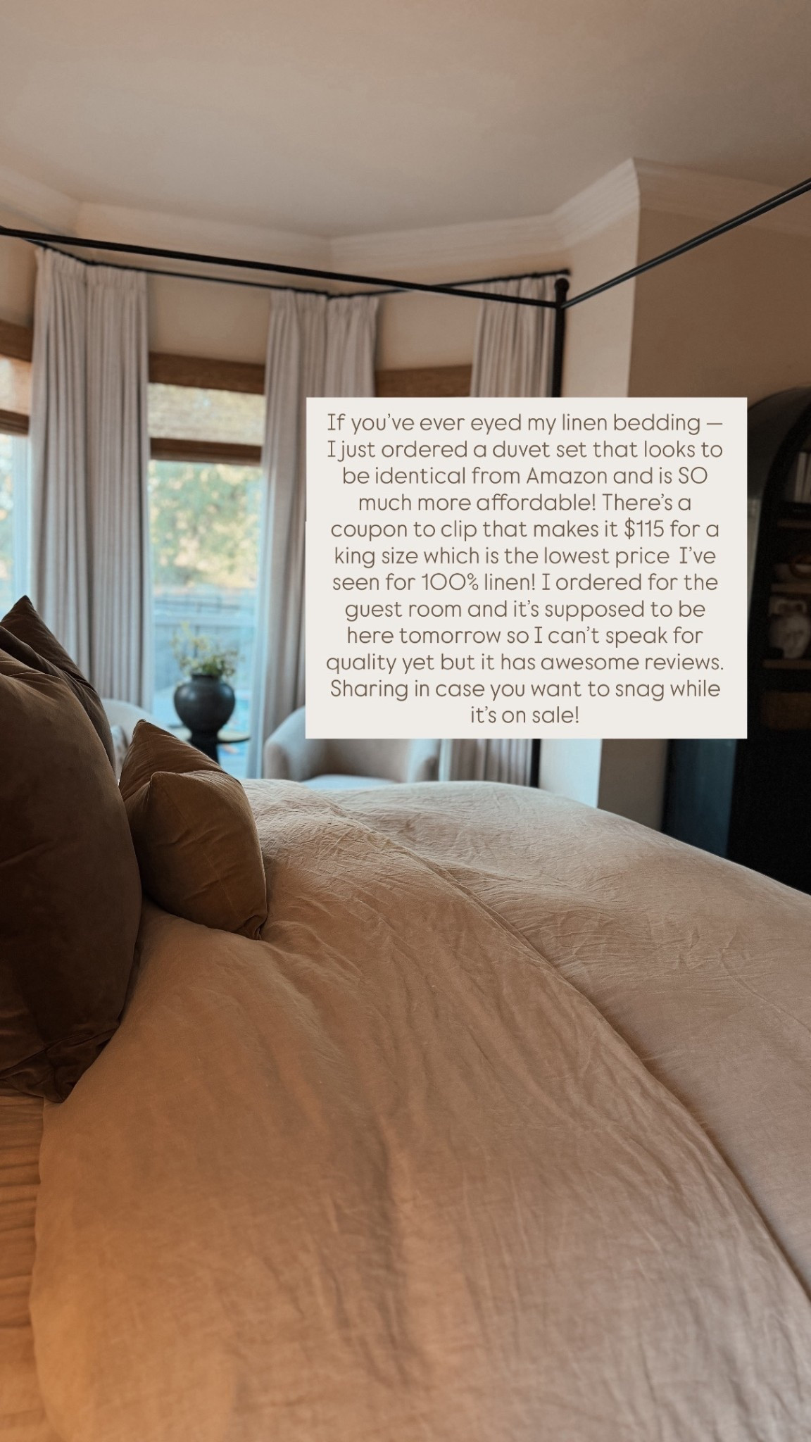 So excited to try this linen duvet set from Amazon - on sale for $115 for a king size! I ordered the linen color!

#LTKHome #LTKSaleAlert