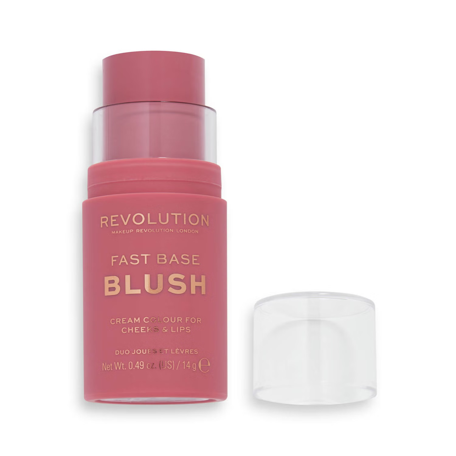 Makeup Revolution Fast Base Blush Stick 14g (Various Shades) | Look Fantastic (ROW)