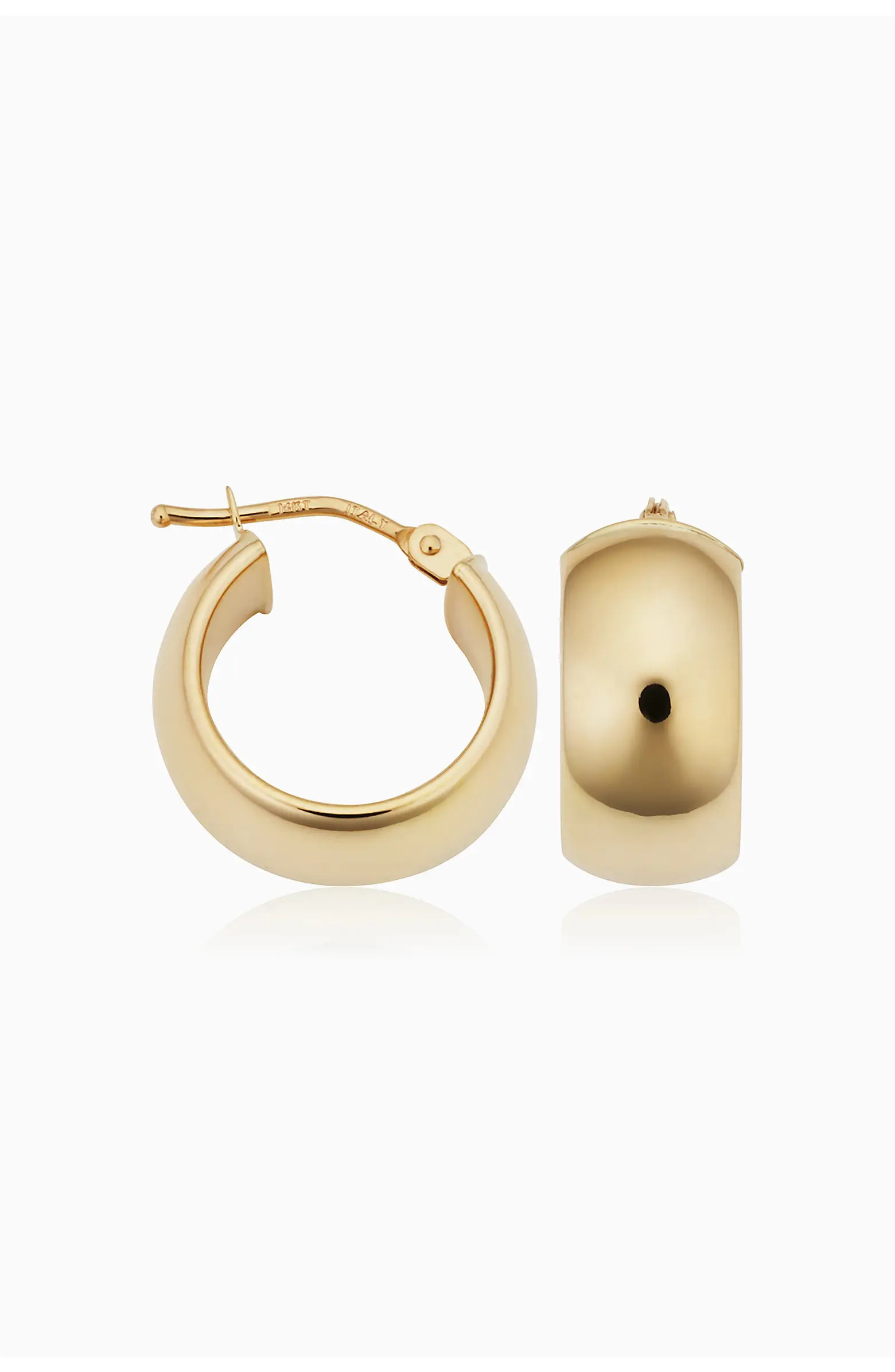 14K Gold High Society Hoops Earrings | Nordstrom