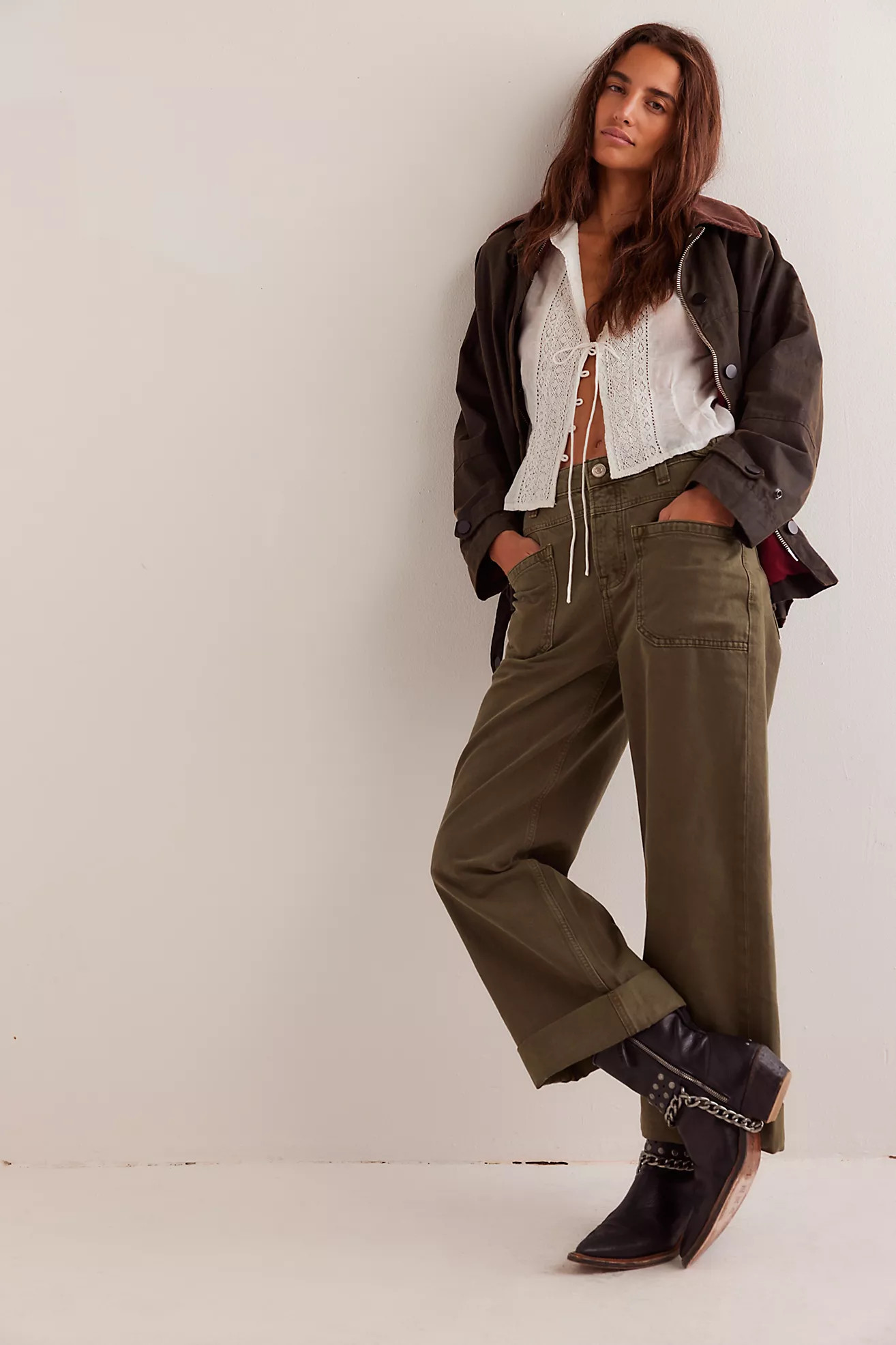 We The Free Palmer Cuffed Jeans | Free People (Global - UK&FR Excluded)