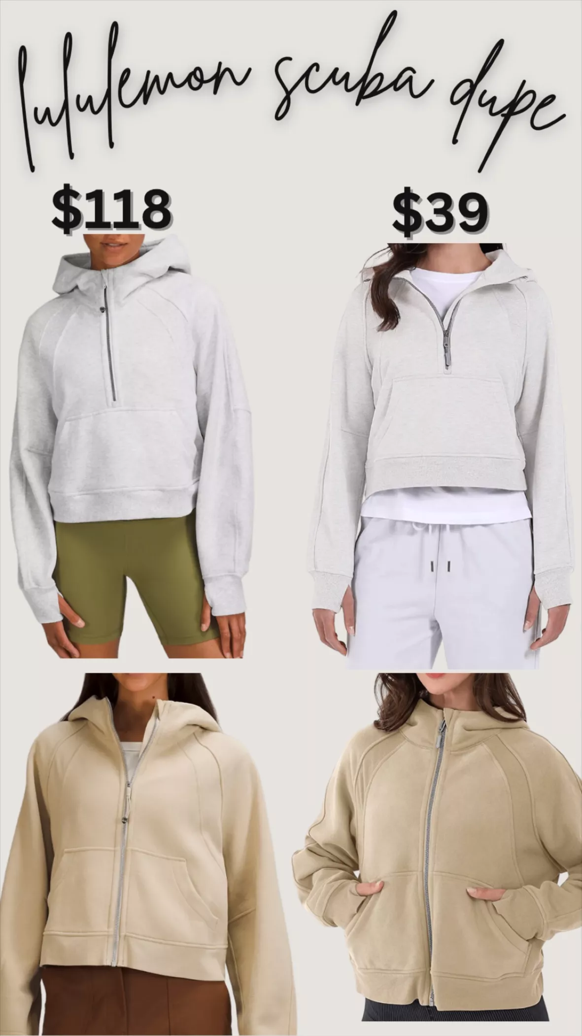 Half Zip Sweatshirts Cropped … curated on LTK