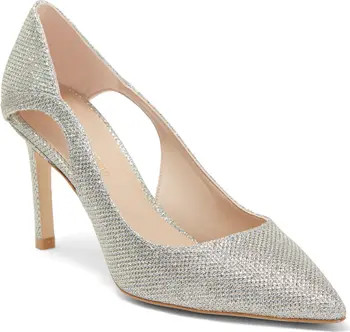 Stuart Weitzman Mariposa Metallic Mesh Pump | Nordstromrack | Nordstrom Rack