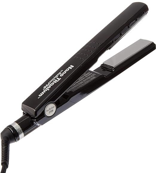 BaBylissPRO Nano Titanium-Plated Ionic Straightening Iron | Amazon (US)