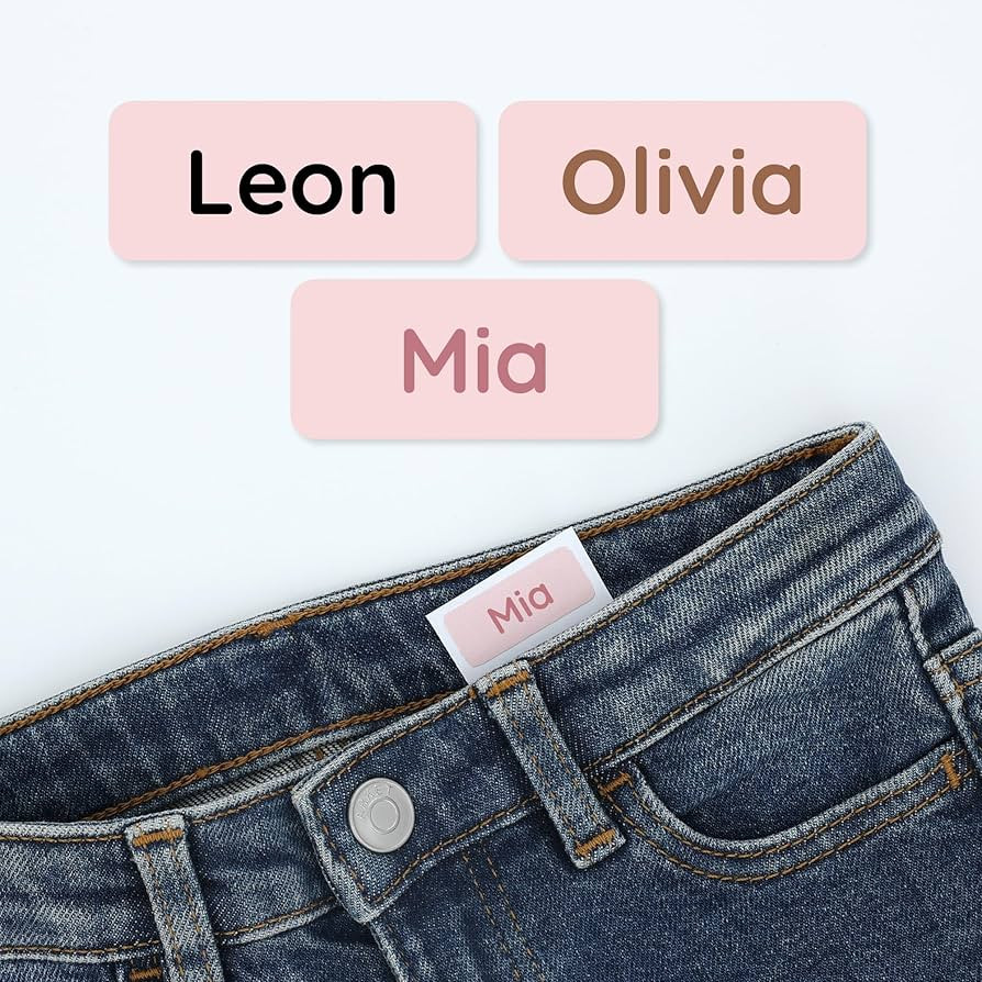 Clothing Labels for Nursing Home (60) – Self-Adhesive Name Tags for Clothes and Personal Items.... | Amazon (US)