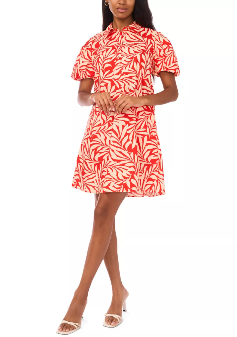 Women's Short Sleeve Cotton Mini Dress | Belk