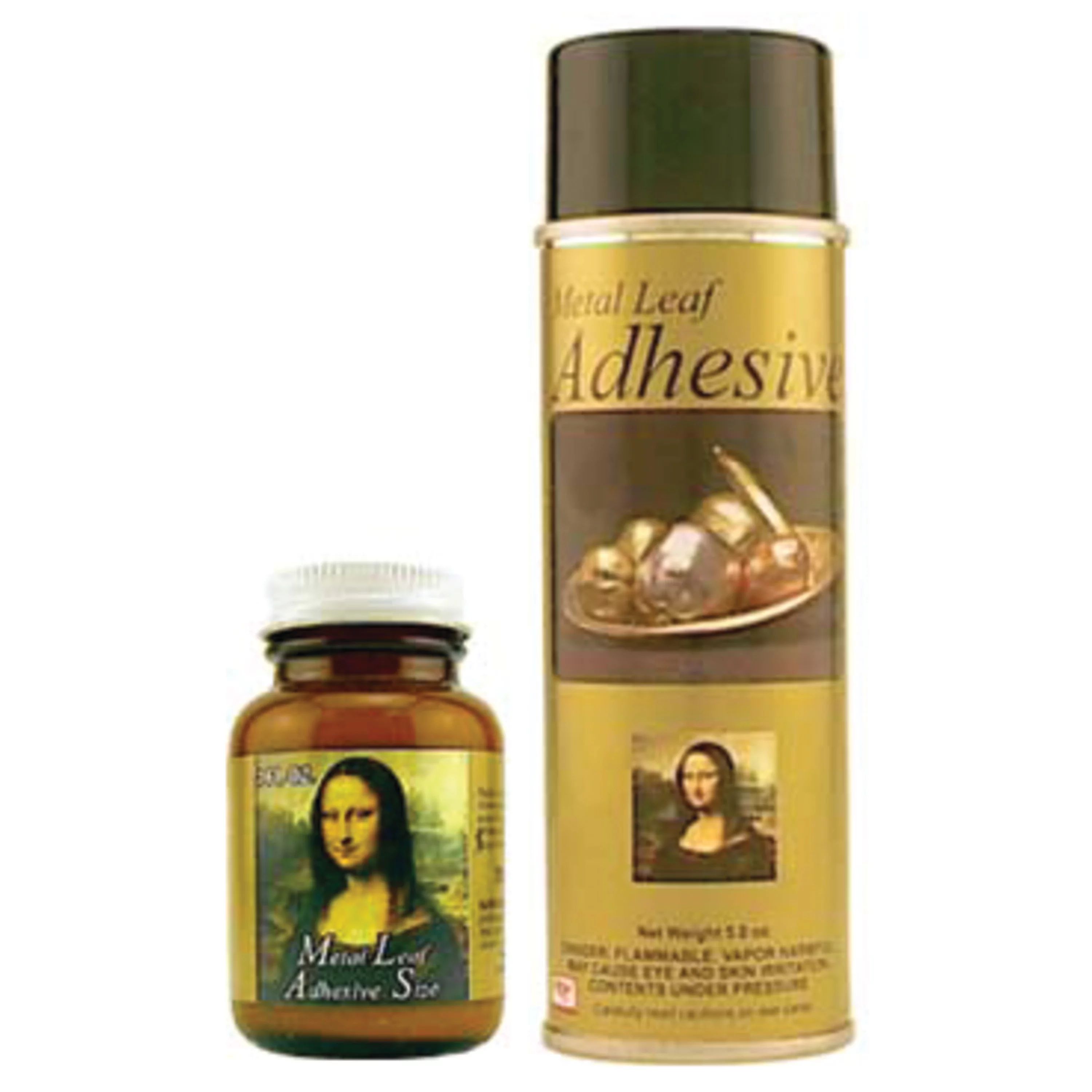 Mona Lisa Gold Leaf Adhesive Size 2 oz. - Walmart.com | Walmart (US)