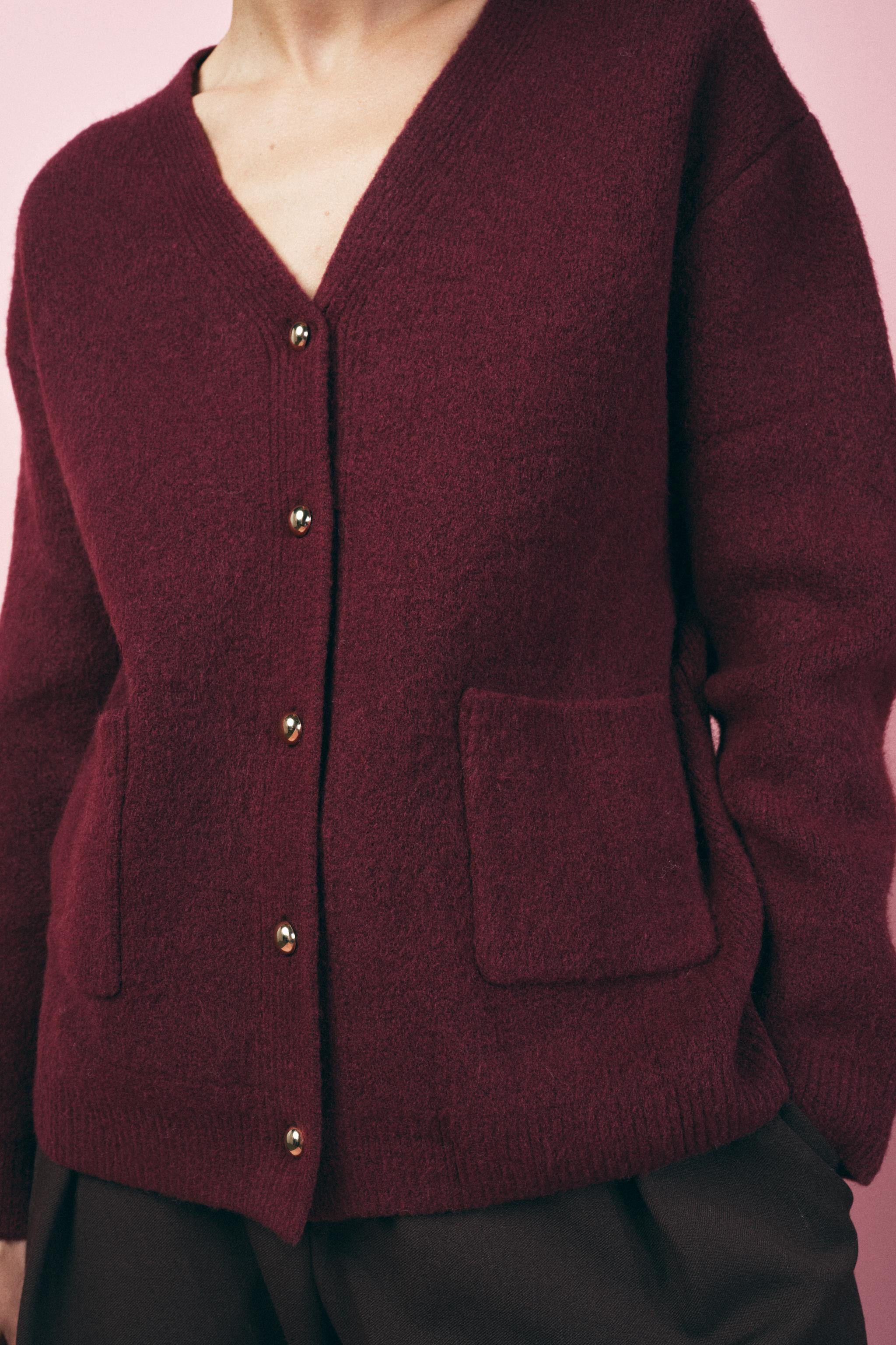 CARDIGAN IN MAGLIA LISCIA | Zara US