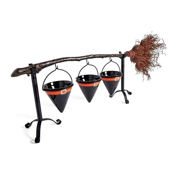 Halloween Broomstick Snack Bowl Stand | Walmart (US)
