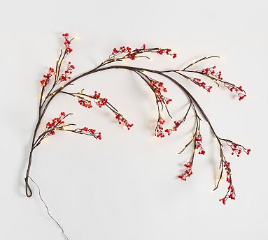 Twinkling Twig and Berry Garland | Pottery Barn (US)