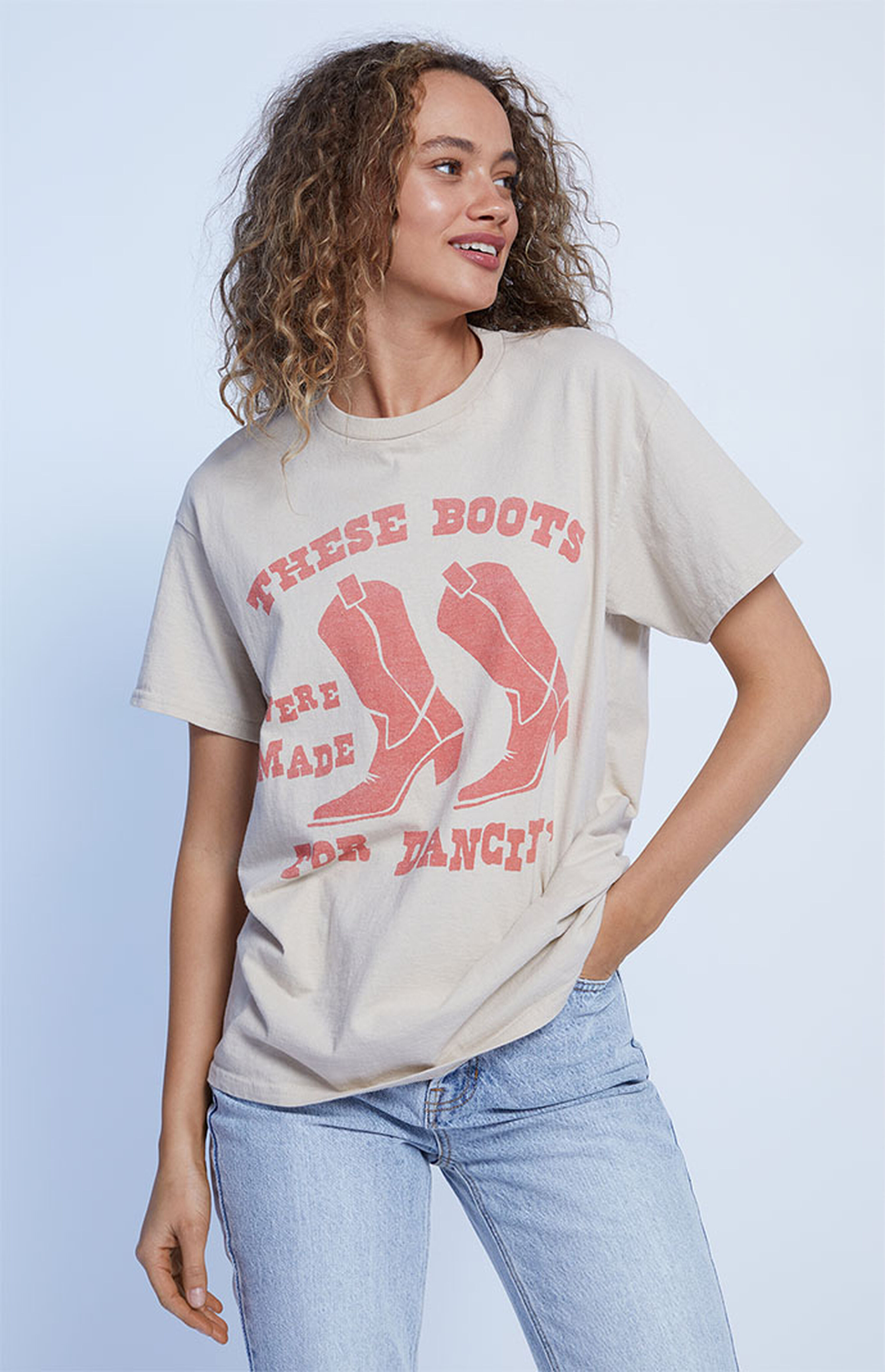 Junk Food Boots Were Made for Dancin' T-Shirt | PacSun