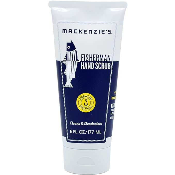 MacKenzie's Fisherman Hand Scrub - 6 Oz - Cleansing & Deodorizing Hand Cleaner - Gifts for Fisher... | Amazon (US)