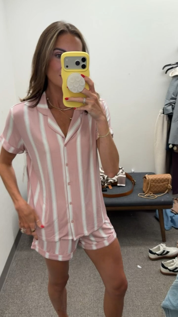 I always make sure to grab some new pajamas while they’re on sale! 💗 under $40 and run tts!