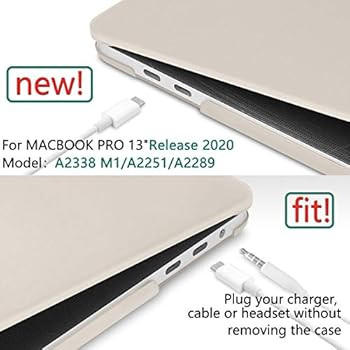 DONGKE for MacBook Pro 13 inch Case 2022 2021 2020 Release Model: A2338 M2/M1 A2251 A2289, Plasti... | Amazon (US)