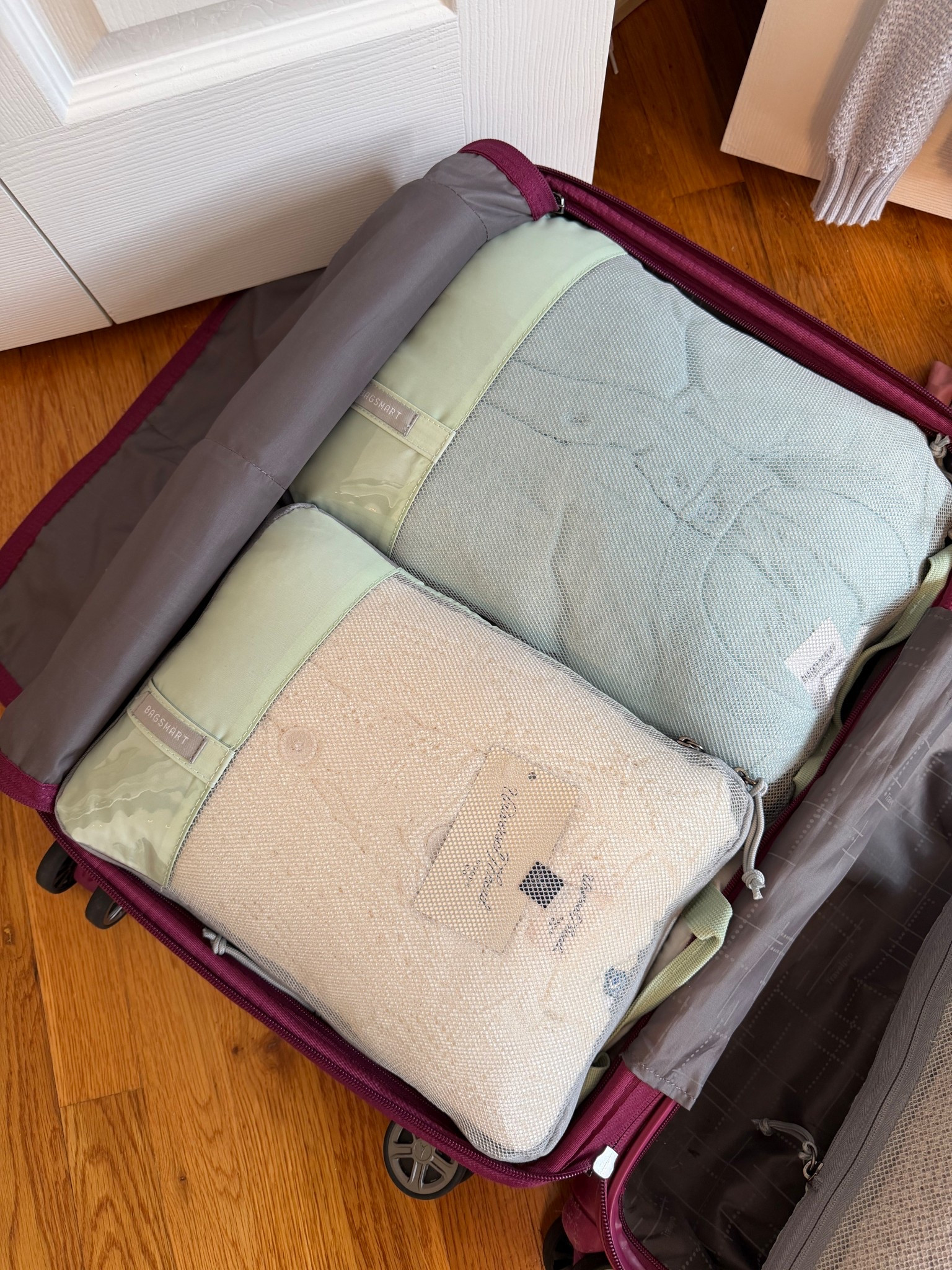Packing cubes Amazon. 

How I fit everything in a carry on - compression packing cubes!

#LTKTravel #LTKdayinmylife