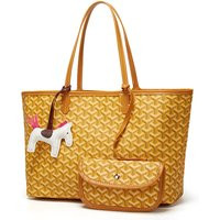 Women'S Goyard Inspired 2-In-1 Tote Bag - 5 Options | Wowcher | Wowcher.co.uk