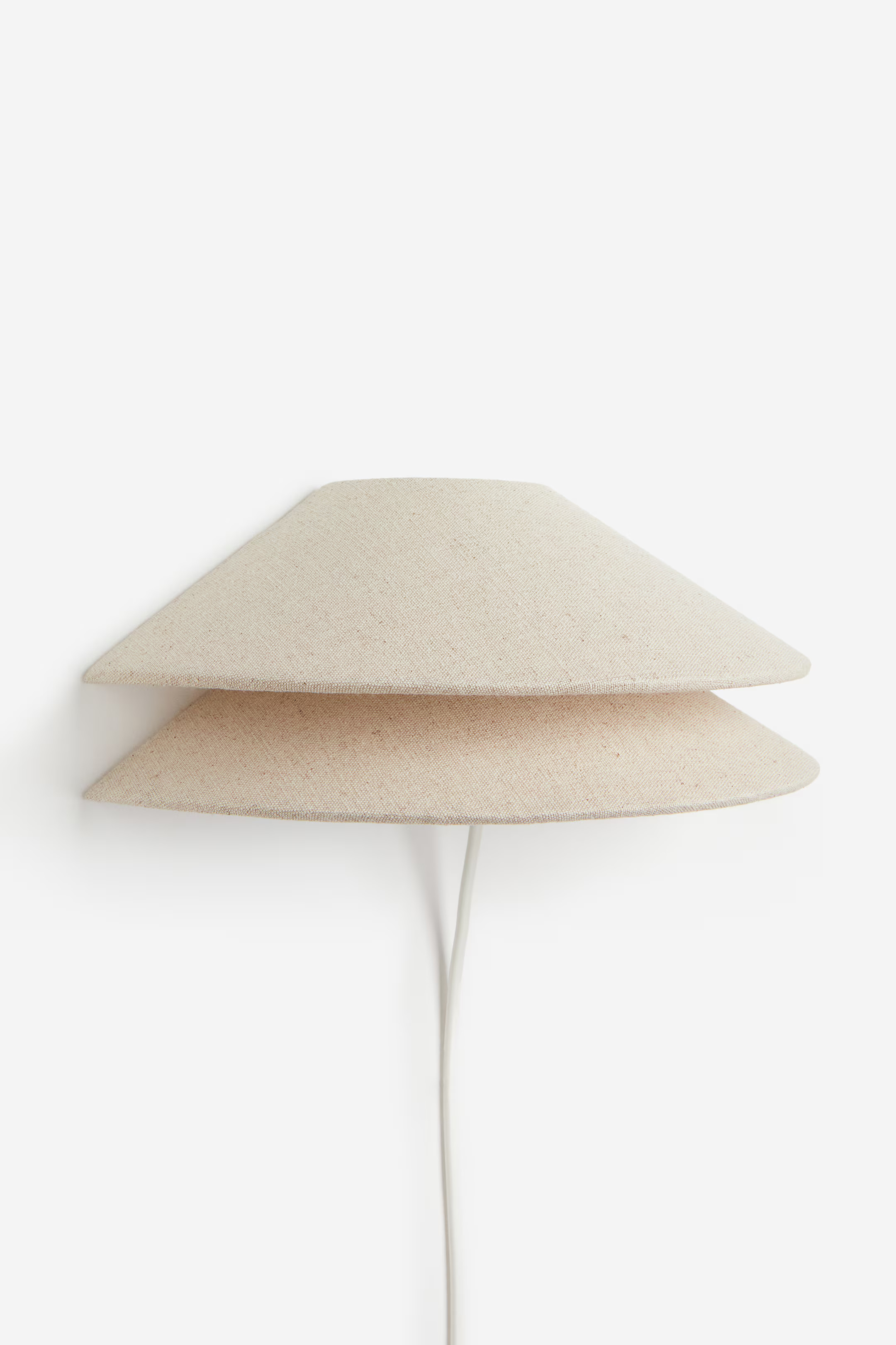 Linen-Look Wall Lamp - Beige - Home All | H&M US | H&M (US + CA)