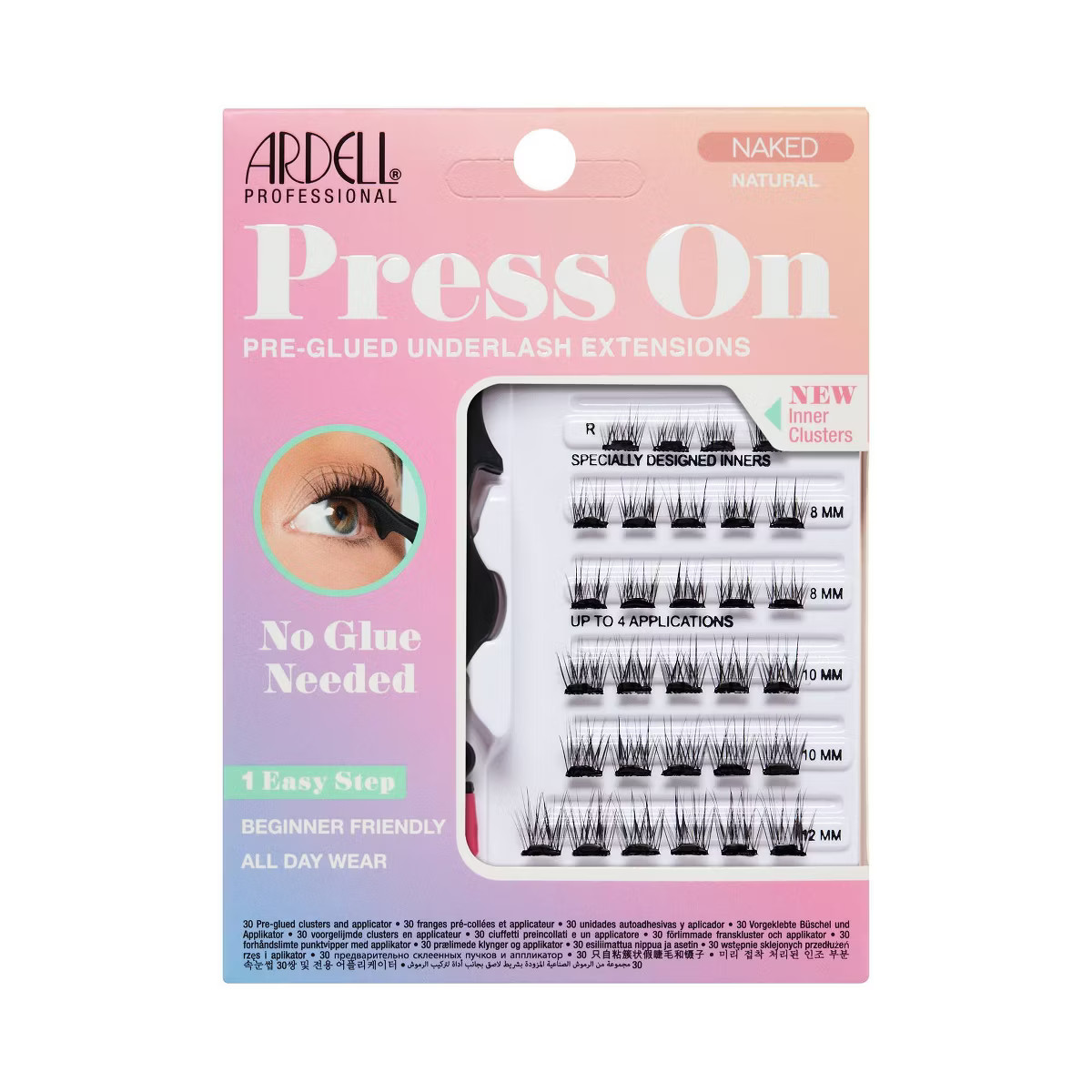 Ardell Press On False Eyelashes kit - Natural - 30ct | Target