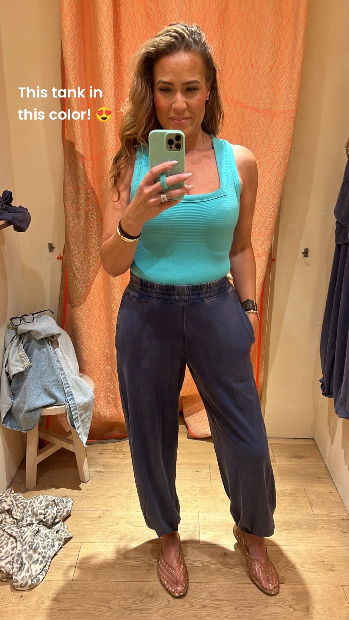 Love this tank in this color! 😍 Travel fit inspo comes in multiple colors, travel outfit, travel style, mom style, Summer outfits over 40 #LaidbackLuxeLife

Tank: L/XL (for more length, color is ‘Glow Wave’)
Set: M (sized up 1 for more coverage on the cropped top)

Hey Beautiful! Feel free to comment on this post if you have any questions! 🫶🏽

Follow me for more fashion finds, beauty faves, lifestyle, home decor, sales and more! So glad you’re here!! XO, Karma

#LTKootd #LTKOver40 #LTKmomlife