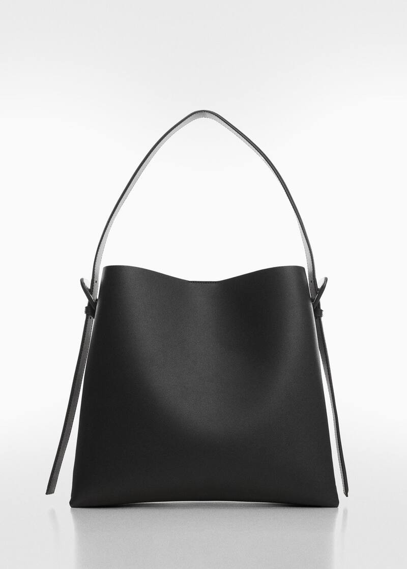 Shopper bag with buckle | MANGO (US)