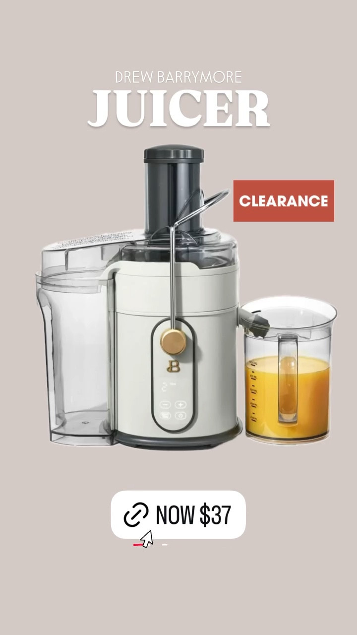 DREW BARRYMORE JUICER on clearance for $37

Walmart, health fitness resolution Walmart finds juicer vegetable green juices meal prep home cooked recipe healthy home appliance kitchen gadget



#LTKSaleAlert #LTKHome #LTKFitness