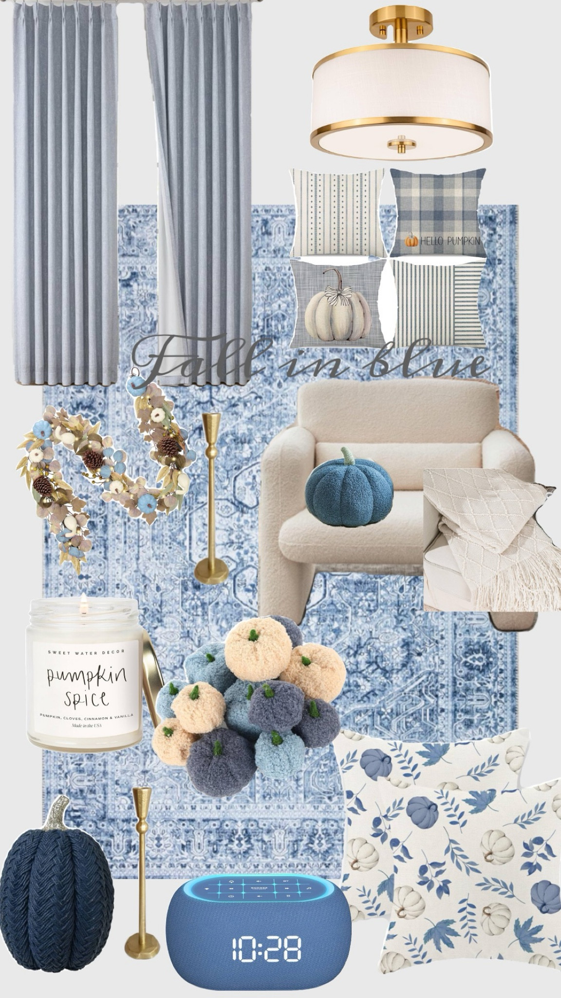 Fall Edition Light Blue 🩵

#LTKHome #LTKFallSale #LTKSeasonal