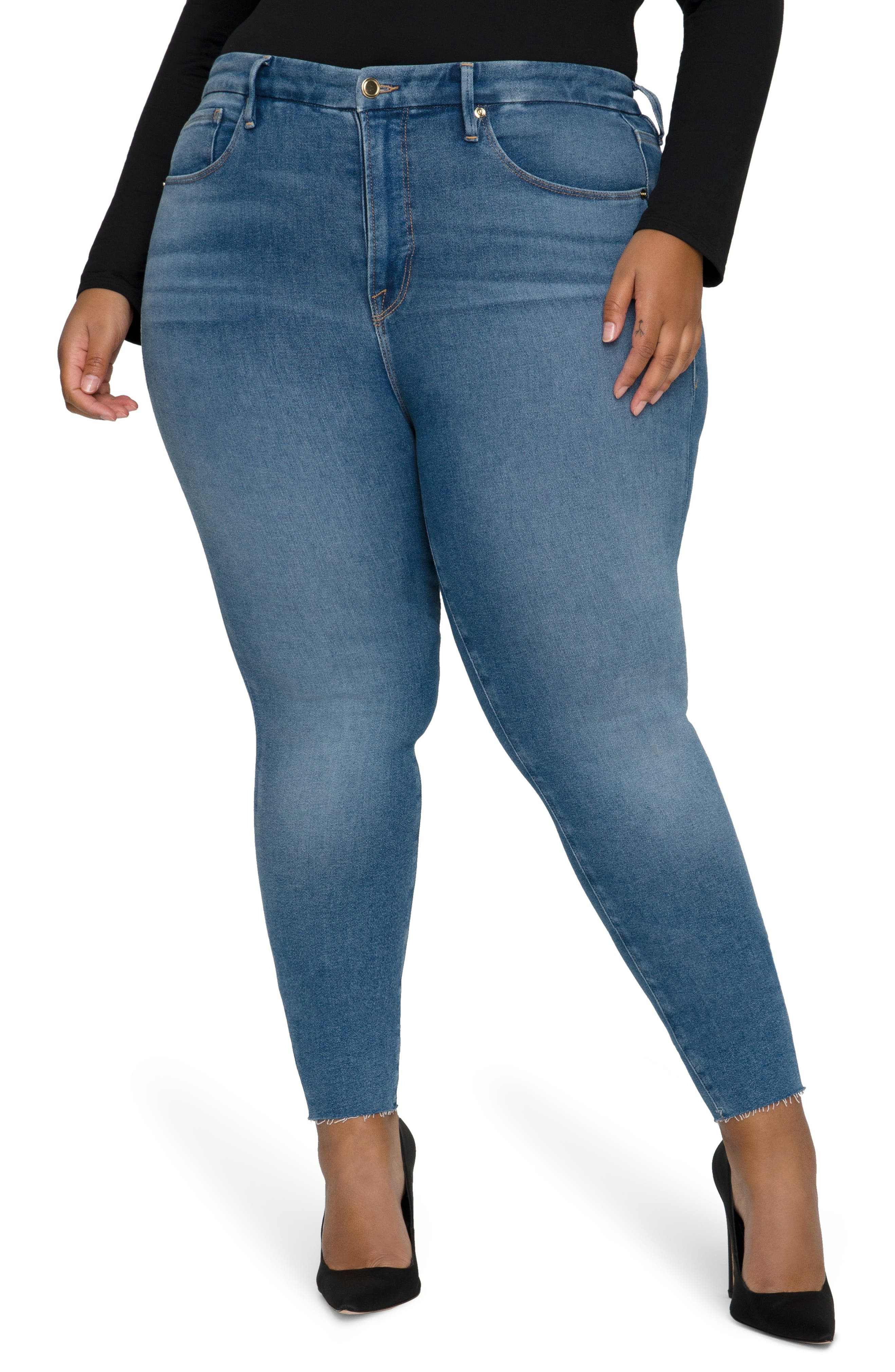 Good American Good Legs High Waist Skinny Jeans (Plus Size) | Nordstrom | Nordstrom