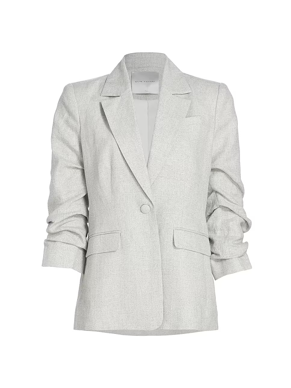 The Victoria Linen-Blend Blazer | Saks Fifth Avenue
