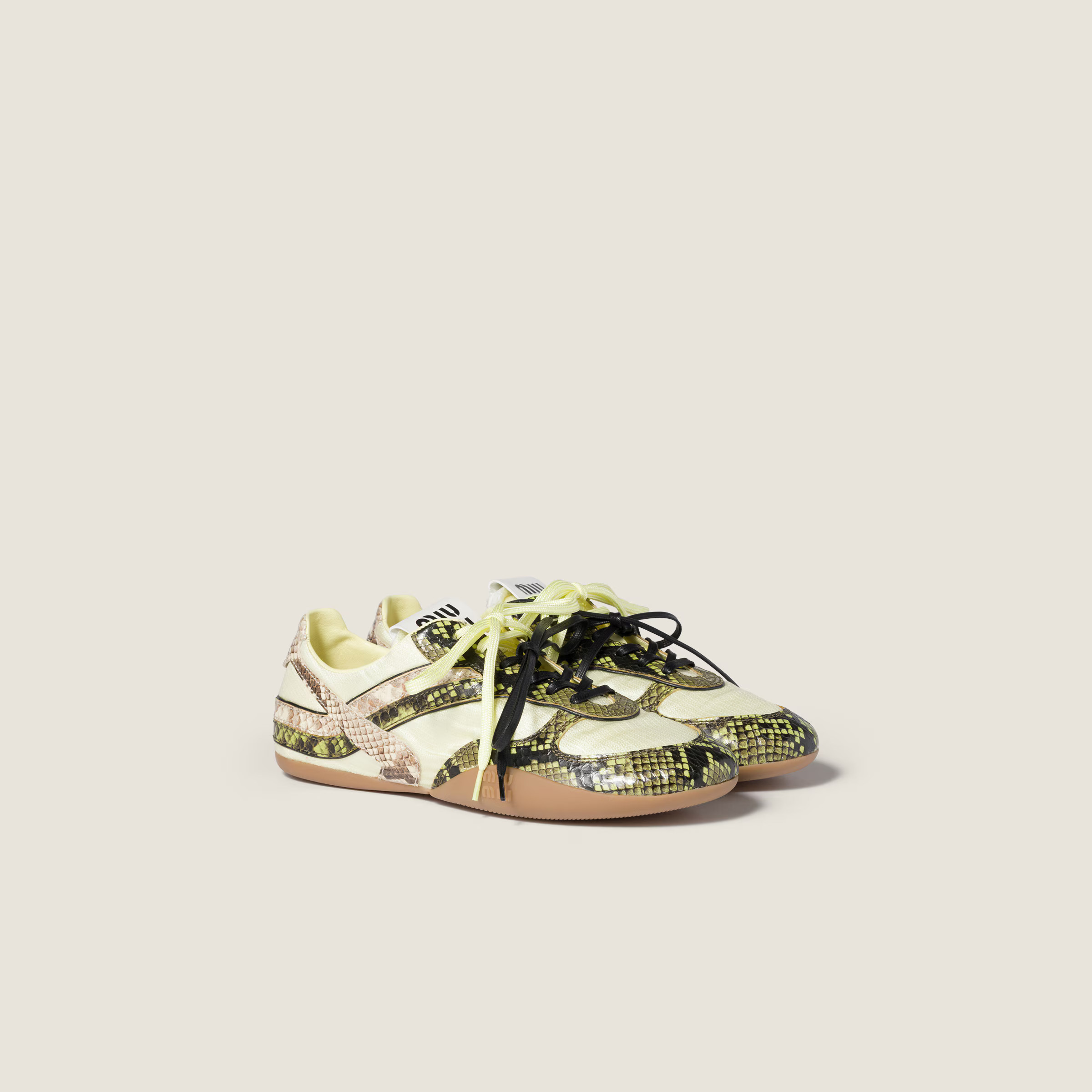 Women's glitter and chunky sneakers | Miu Miu | Miu Miu US