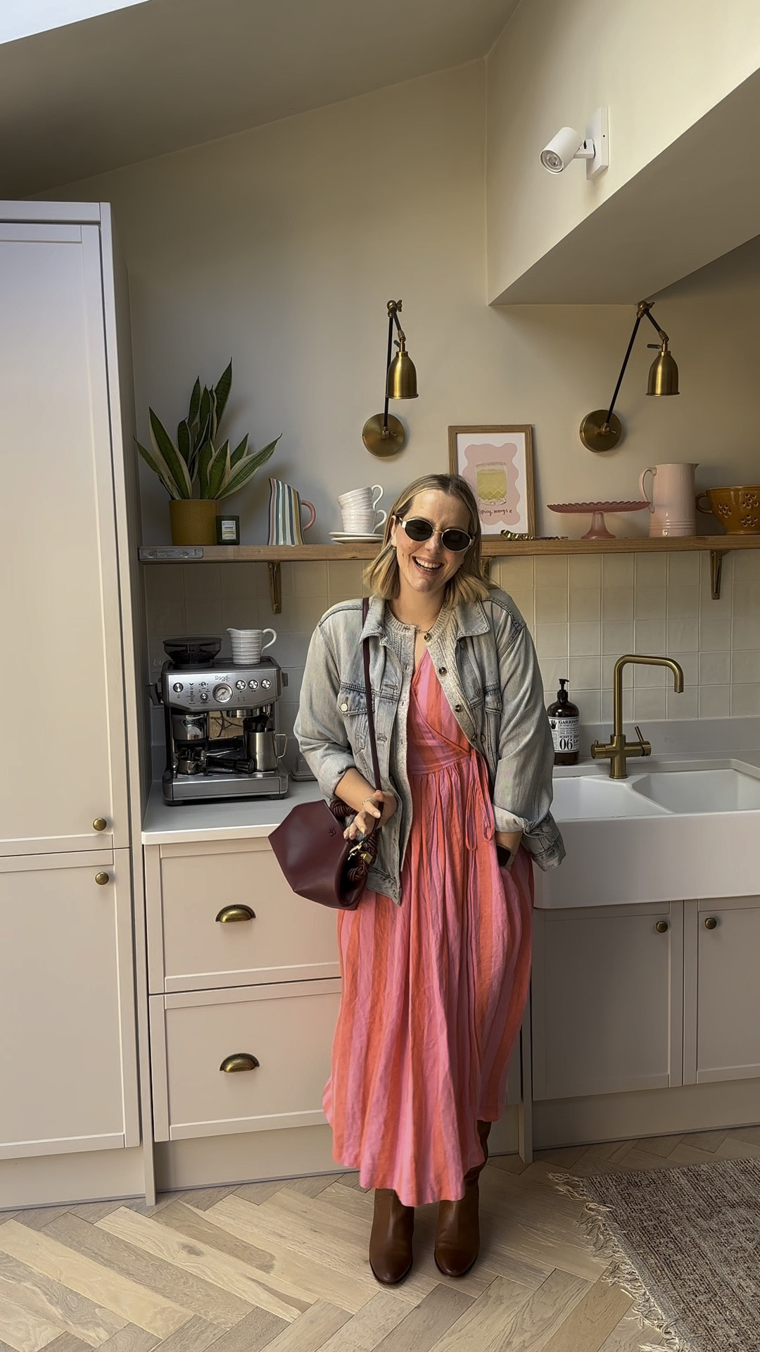 Looking for the most perfect dress to suit everyone, look no further.
White Stuff Knee High Boots
Beyond Nine Winnie dress
M&S knitted waistcoat 
Topshop Denim jacket 
Ganni bag
Free people sunglasses 

#LTKautumn #LTKmidsize #LTKuk