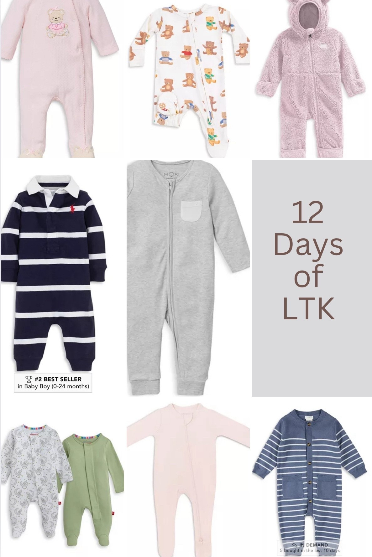 🎄 Day 5 of 12 Days of LTK 🎄
Bloomingdale’s Baby & Kids Finds 🤍

If you’re shopping for the little ones this season, Bloomingdale’s has the cutest baby + kids pieces right now — cozy sets, holiday outfits, warm winter layers, and all the quality basics that actually last.

I rounded up my favorite picks for babies  (because dressing the tiny humans is honestly half the fun 😍). Perfect for holiday photos, gifting, or everyday snuggly winter wear.

✨ Shop my Bloomingdale’s baby/kids picks on LTK!
Tap to shop the sweetest looks for your little ones 🤍🎁

#LTKBaby #LTKKids #LTKHoliday