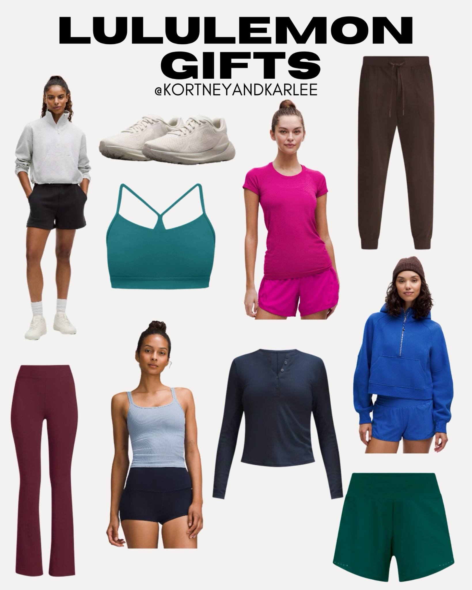 Lululemon Gifts!

Kortney and Karlee | #kortneyandkarlee 

#LTKfindsunder50 #LTKfindsunder100 #LTKstyletip