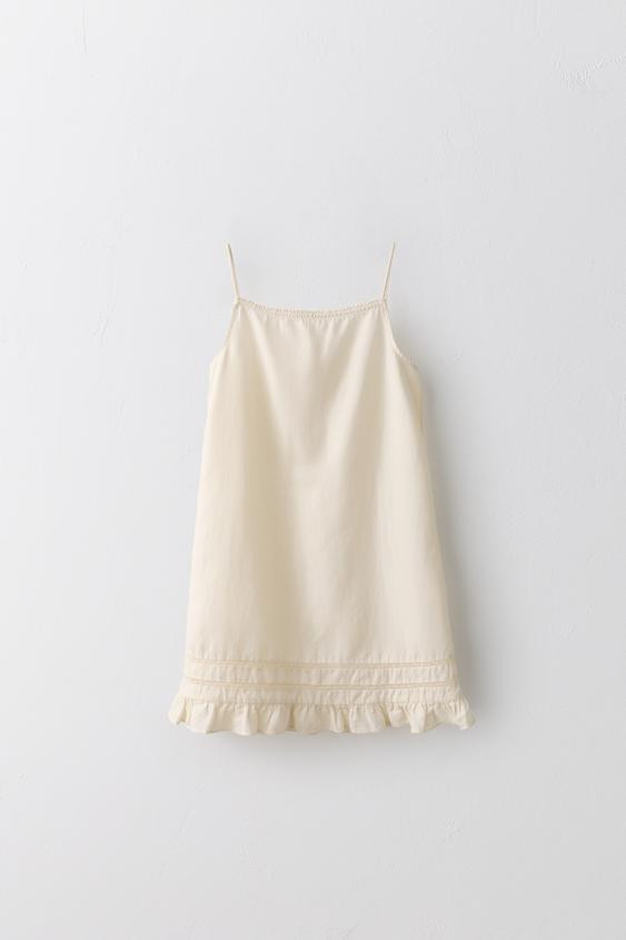 2-5 YEARS / LIMITED EDITION LINEN COTTON TUNIC DRESS | Zara US