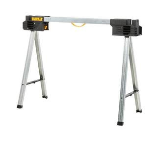 32 in. H Metal Folding Sawhorse | The Home Depot