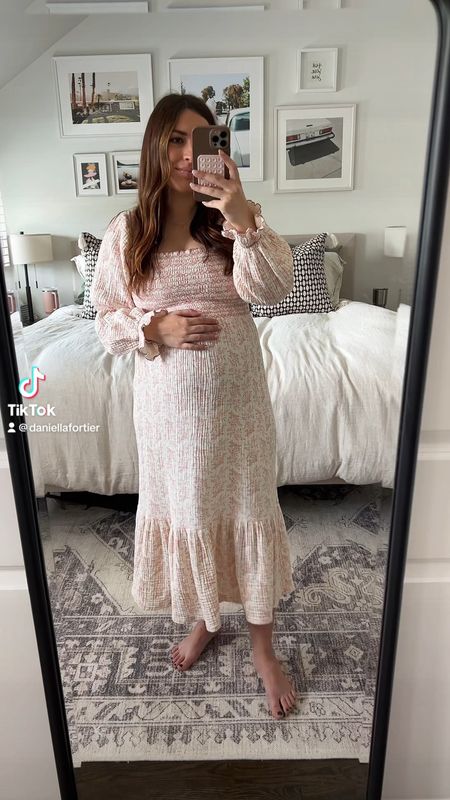 The perfect dress for before, during, and after pregnancy! 
Wearing a Small!

Bumpfit, pregnancy outfit, maternity outfit, maternity dress, baby shower dress

#LTKbump #LTKfamily #LTKbaby