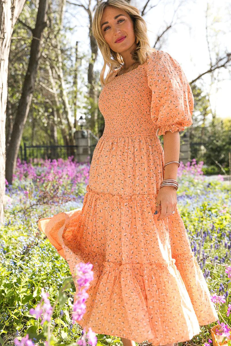 Madeline Dress in Sorbet | Ivy City Co