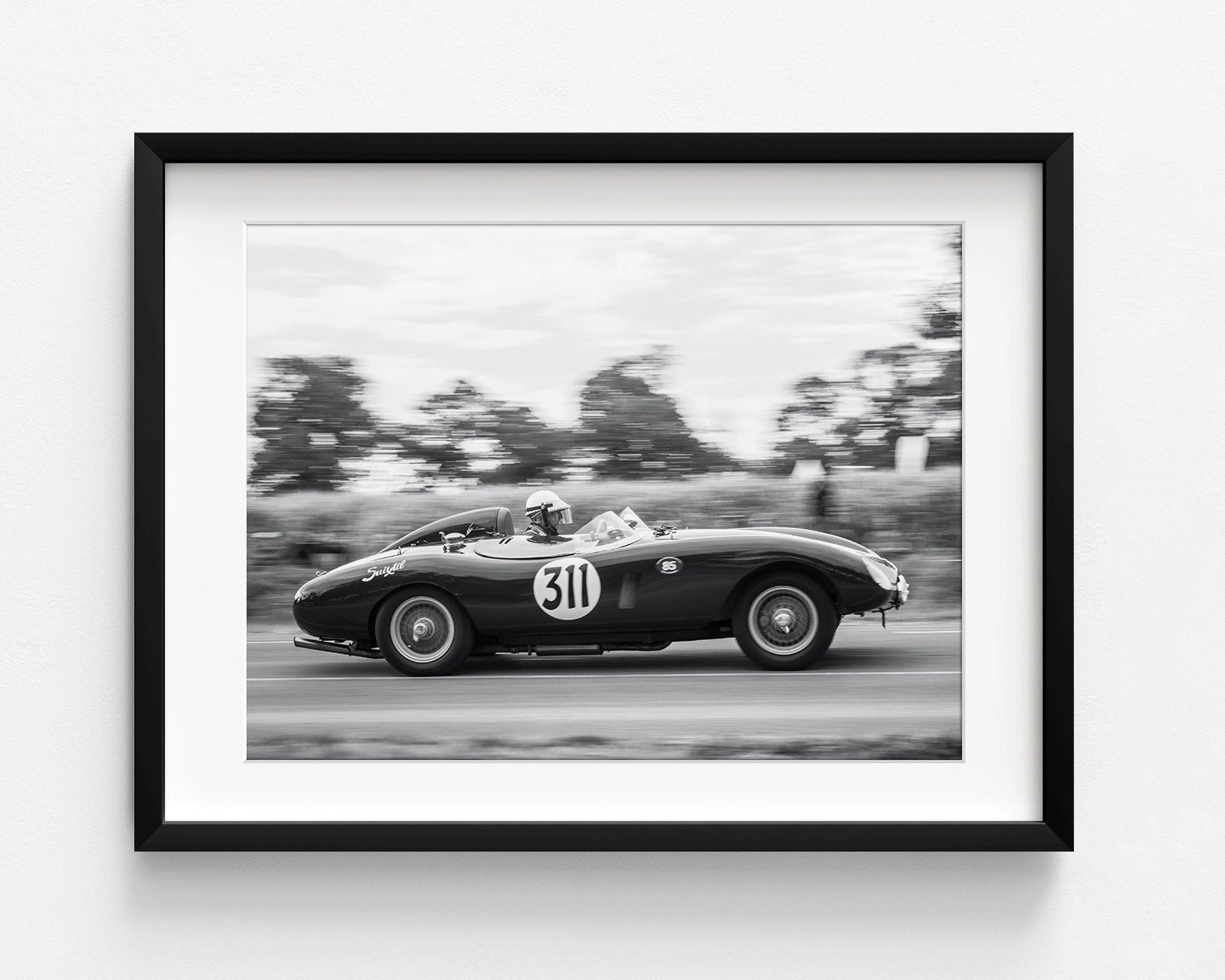Vintage Race By BRAUN Studio, Vintage Race Car Photography Print, Gift For F1 Fan, Racing Car Pic... | Wayfair North America